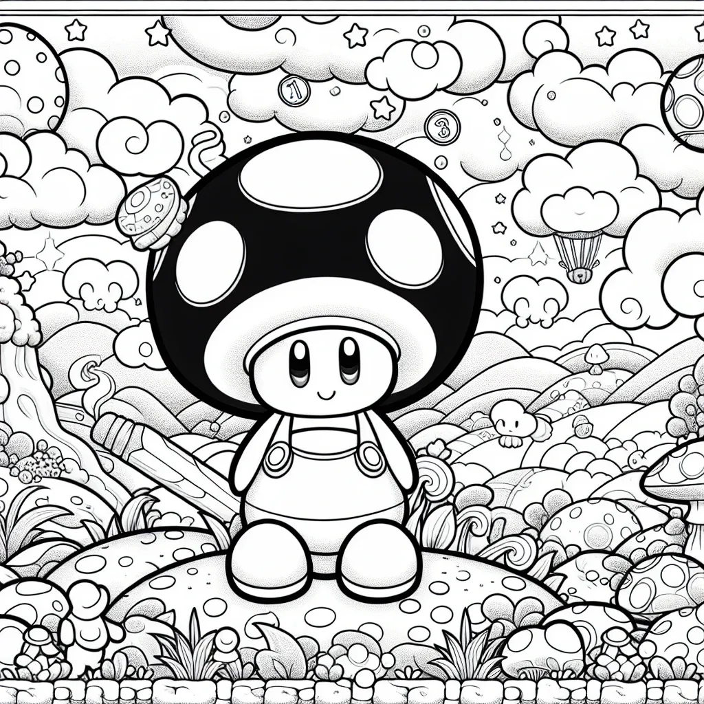 Unleash Your Creativity with a Goomba Coloring Page: Fun and Relaxation for All Ages!